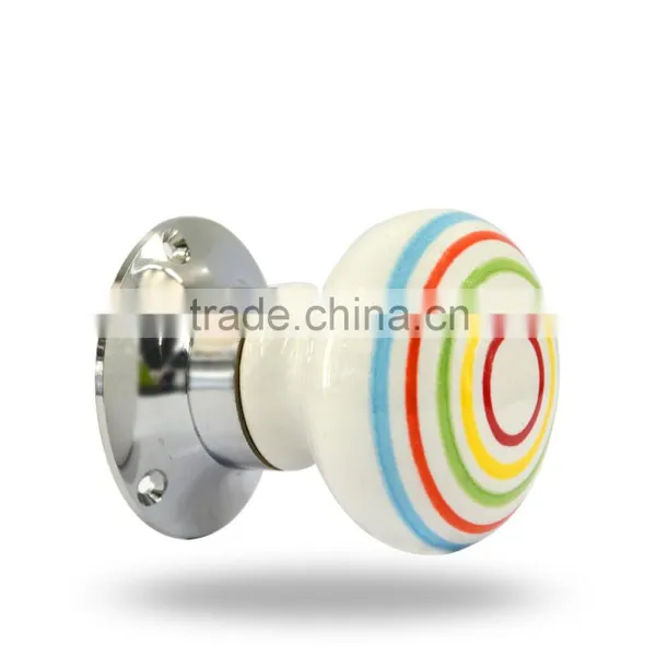 Ceramic Multi Color Lines Mortice photo-3
