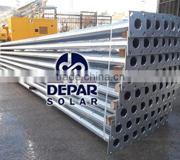 9m Polygon Street Light Pole -hot Dip Galvanized Lamp Post, Lamp Column photo-4
