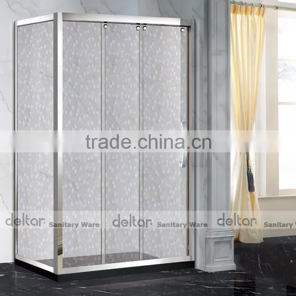 China Suppliers 3 Panel Sliding Shower Door Shower Enclosure Cubicle Tiny Houses Portable Cabins for Sale photo-2