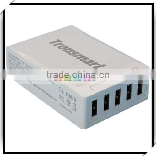 40W 5-Port USB Smart Charger US Standard photo-4