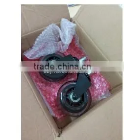 Top Plate Gray Caster Without Brake|Caster Without Brake for Trolleys photo-2