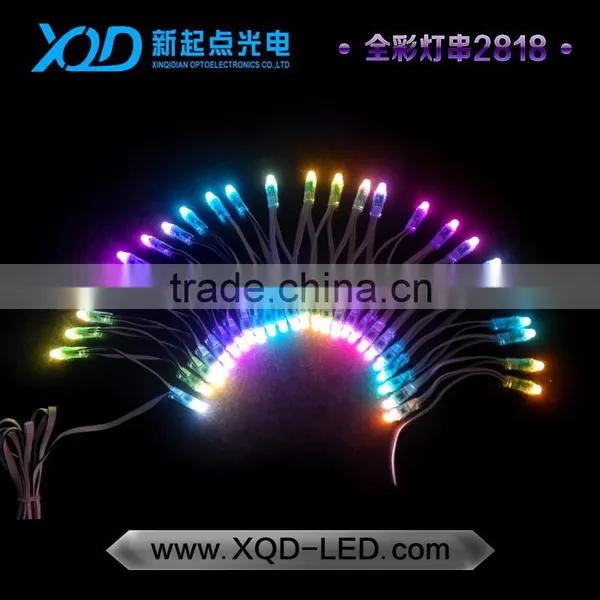 50PCS WS2811 RGB Full Color 12mm Pixels Digital Addressable LED String Lights DC5V/DC12V photo-5