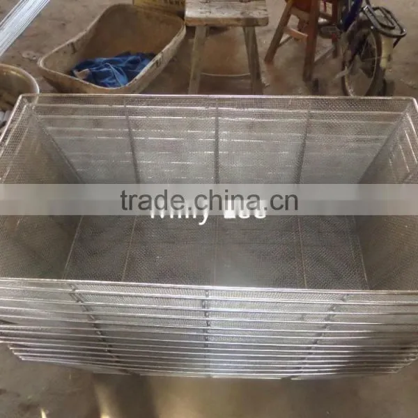 Fry Basket /cleaning Metal Baskets/drying Wire Basket /rack /medical Instrument Cleaning Baskets photo-4