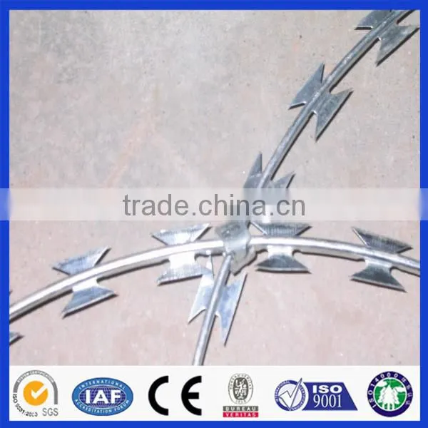 2016 Low Price High Quality Concertina Razor Barbed Wire photo-2