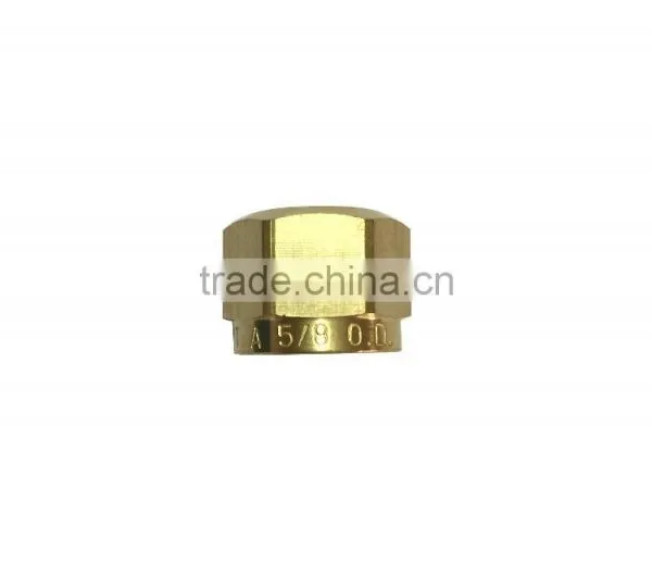 Nut,Air Brake Fittings for Nylon Tube, Brass Valve,Nylon Air Brake Fittings,brass Fittings photo-2