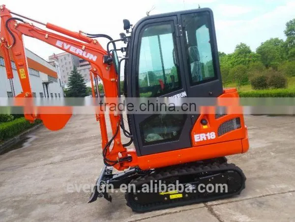 Everun Brand ER18 Mini Excavator With CE Certificate photo-3