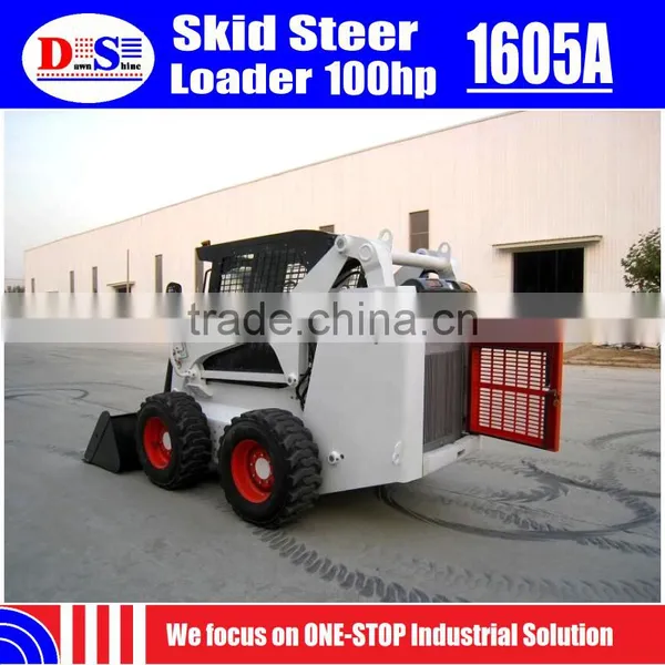 Hydraulic Joystick Skid Steer Loader 1605A WECAN Skid Steer Tires 12x16.5 photo-6