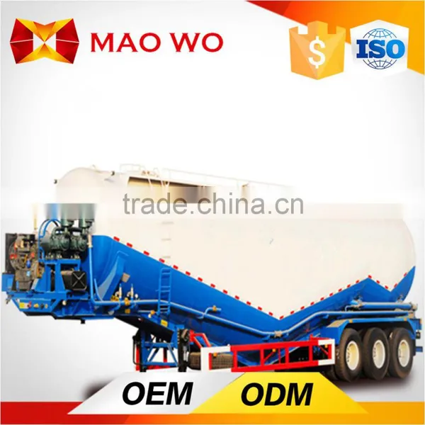 Low Price 2Axles 3Axles Bulk Cement Silo Semi Trailer photo-5