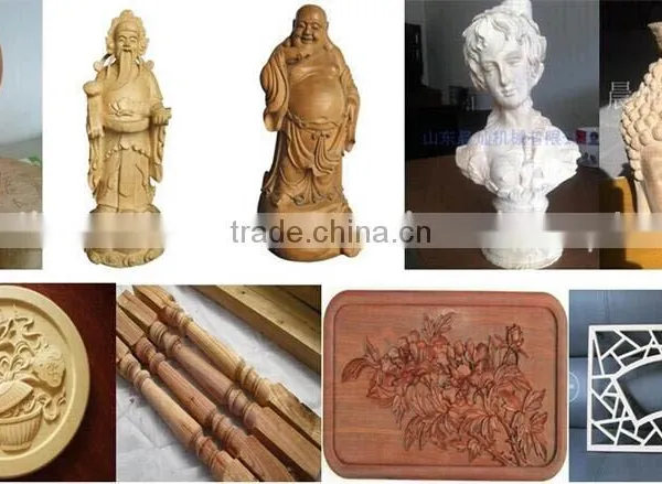 Six Spindles 4 Axis CNC Router 3D Engraving Machine for Advertisement And Wood Process photo-3
