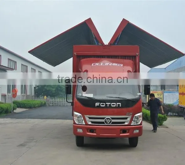 Mini Bus/view Van/coaster/passenger Car Foton Truck 6x6 With Crane photo-2
