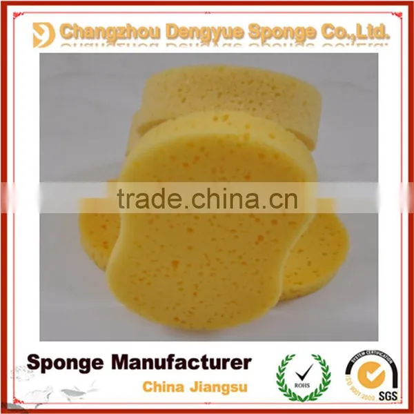 Economic Replaceable Bibulous Yellow Seaweed Cleaning Foam Sponge photo-6