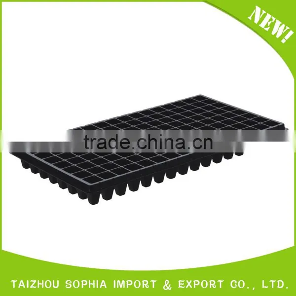 Good Reputation High Quality 512 Cells Black Plastic Plant Tray photo-6