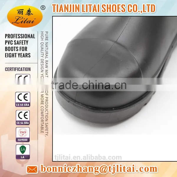 EN ISO 20345:S4 S5 PVC Wellington Rain Boots for Industy photo-4