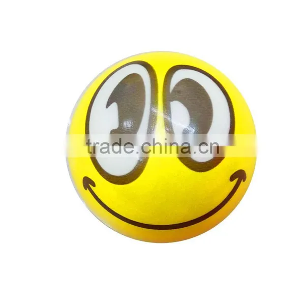 Promtional LED 12 Emoji PVC Child Toys Bouncing Balls photo-3