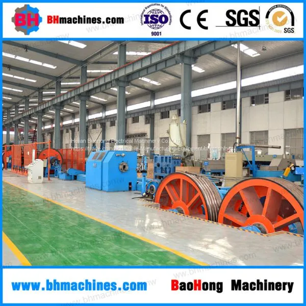 Rigid Type Frame Stranding Machine for ACAR Cable Making Bare Copper Conductor Wire & Cable Product Production Equipment photo-2