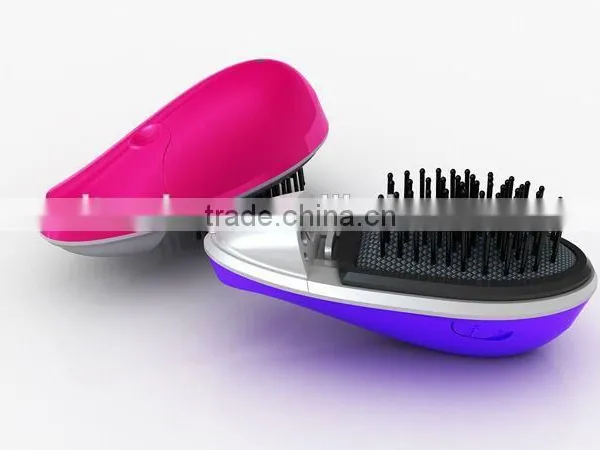 Hot Negative Ion Hair Comb Inhibition of Electrostatic Increase Luster Mini Style Easy to Carry photo-4