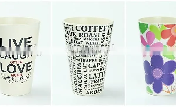 16oz Bamboo Fiber Drinking and Coffee Cup photo-3