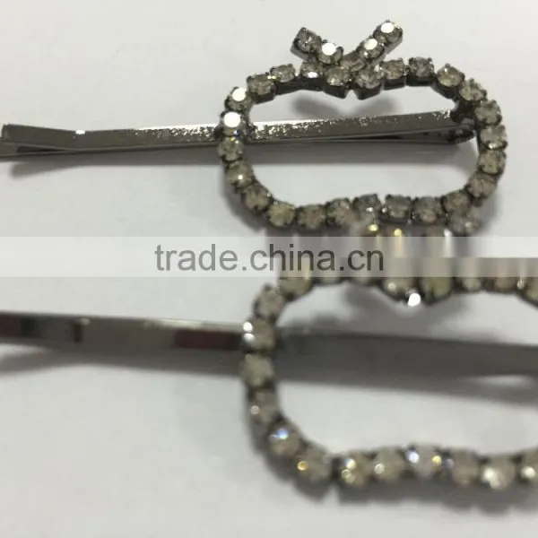 Hot Sale Fashion Cute Rhinestone Hair Clips Hair Accessories For Women photo-3