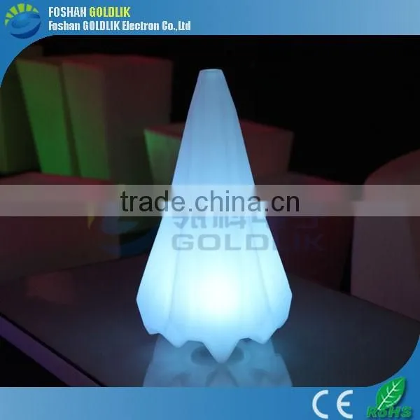 RGB Plastic Rechargeable LED Light With Remote Control photo-2