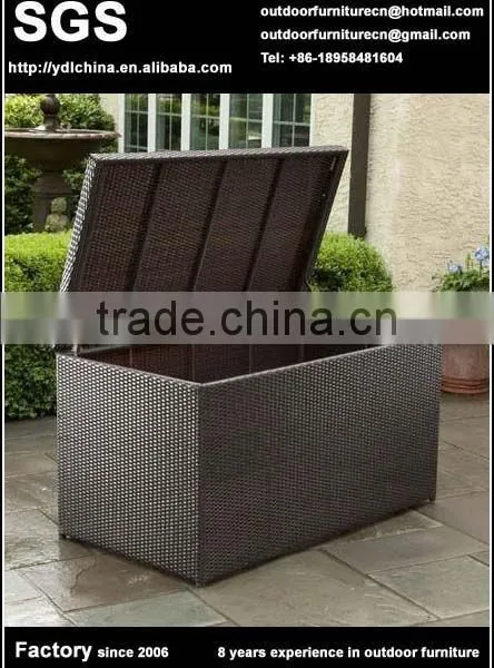 SGS HDPE Rattan Outdoor Storage Box