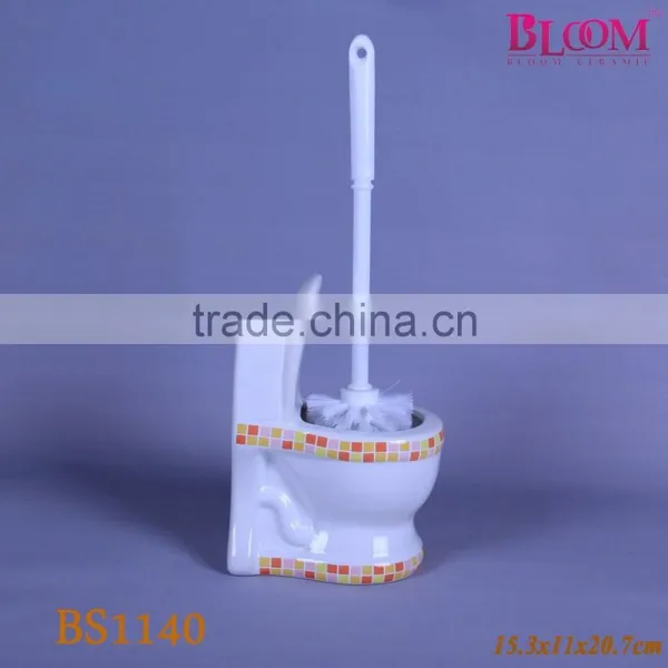 Bathroom Toilet Items Toilet Brush With Holder photo-4