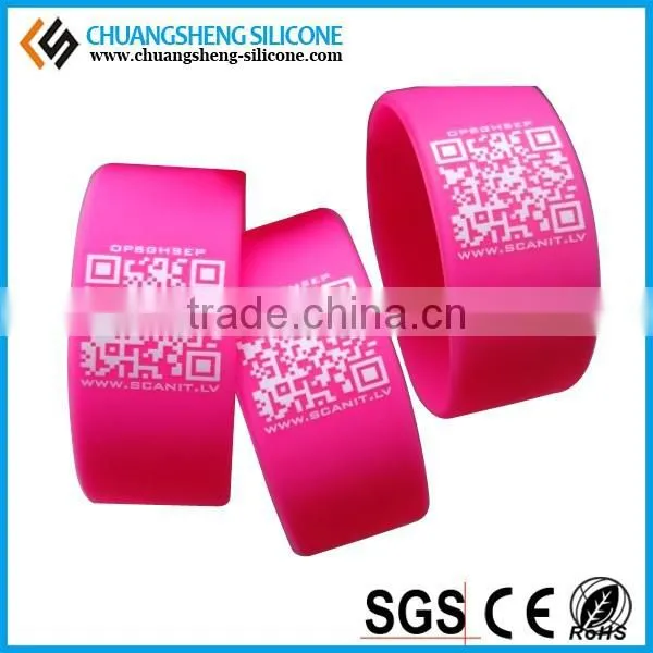 Environmental Protection Pure Silicone Bracelet for Party/wedding/anniversary photo-3