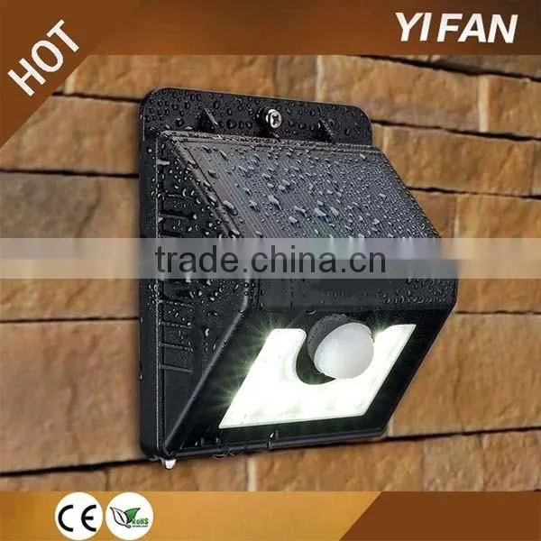 8 Led Solar Motion Sensor Light Outdoor Solar Led Wall Lamp Led Light Garden Decoration Light photo-2