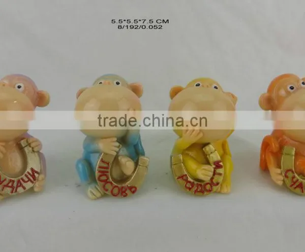 2016 Russia Promotional Gift Items Polyresin Monkey for Sale photo-4
