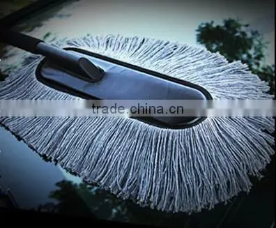 High Quality Black Cotton Car Cleaning Duster photo-3