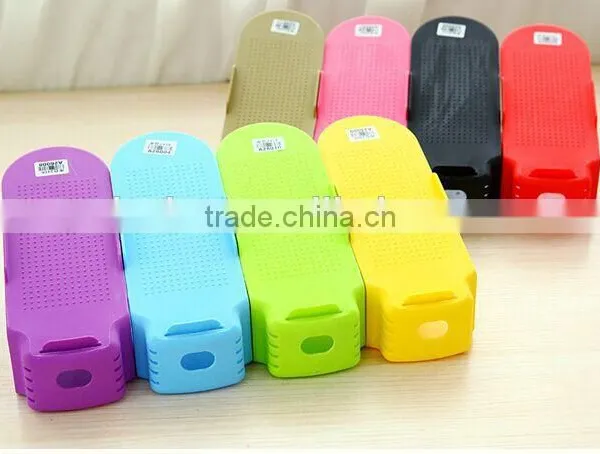 Wholesale One-piece Plastic Shoe Stand , Shoe Rack photo-3