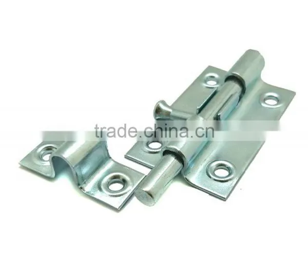 Popular Style Wooden Door Lock 2-1/2" Wholesale Price Barrel Bolt With Zinc Finish photo-3