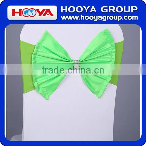 Reusable 2015 Popular Selling Party Decoration Wedding Satin Bow Chair Sash photo-4