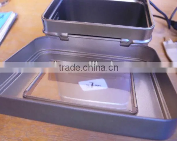 Squar Tin Box With PVC Window photo-2