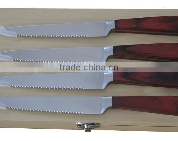 Wooden Gift Box 6PCS Steak Knife Set photo-2