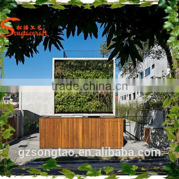 Oversea Outdoor Home Decor Artificial Plants Wall Fake Decorative Green Wall Wholesale photo-2