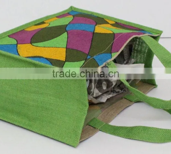 Multi Color Highly Fashionable Pattern Printed Goodie Bag - Earthfriendly - Attractive Size photo-3