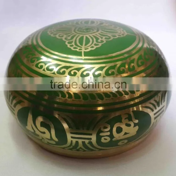 Best Selling Colored Tibetan Meditation Healing Singing Bowl photo-4
