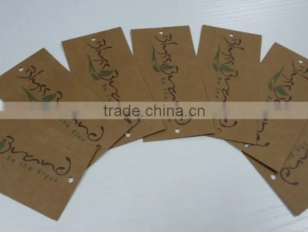 2017 Custom High Quality Paper Hang Tags for Clothing photo-5