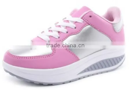 Fitness Swing Shape Up Shoes Wedge Women Walking Casual Shoe Stock Wholesale photo-6