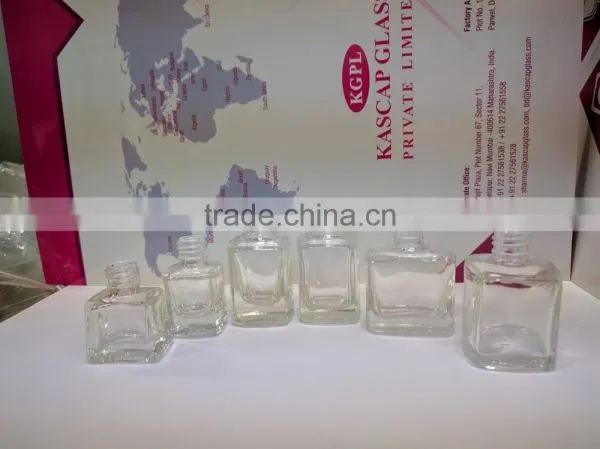 Empty Nail Polish Glass Bottles ;Premium Quality Bottles ,Caps and Brushes India. photo-3