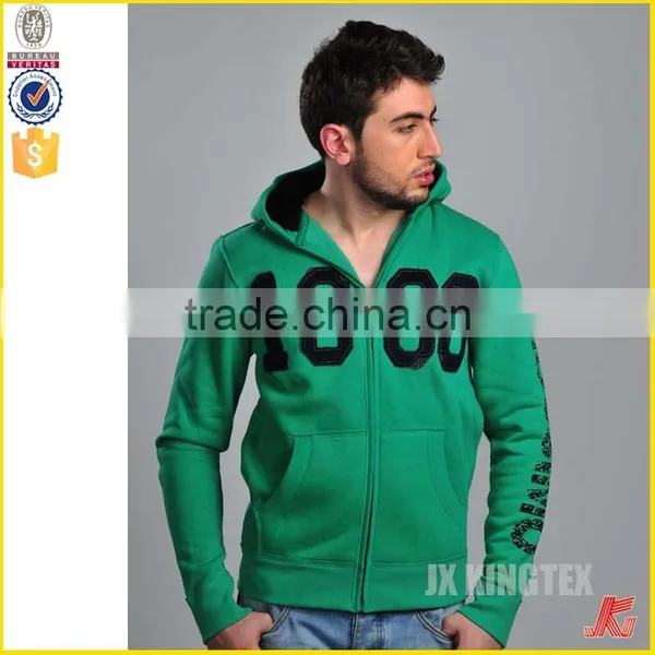 Sudaderas Hombre Men's Zipper-up Hoodies With Your Own Logo Manufature for OEM/ODM photo-2