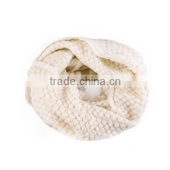 Women's Knit Neck Cowl Wrap Warmers Scarf Flexible Scarf 3455 photo-2