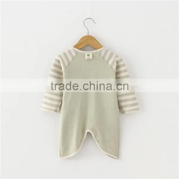 100% Organic Cotton Baby Girls Boys Romper Wholesale Baby Clothing Organic Onesie Baby photo-4
