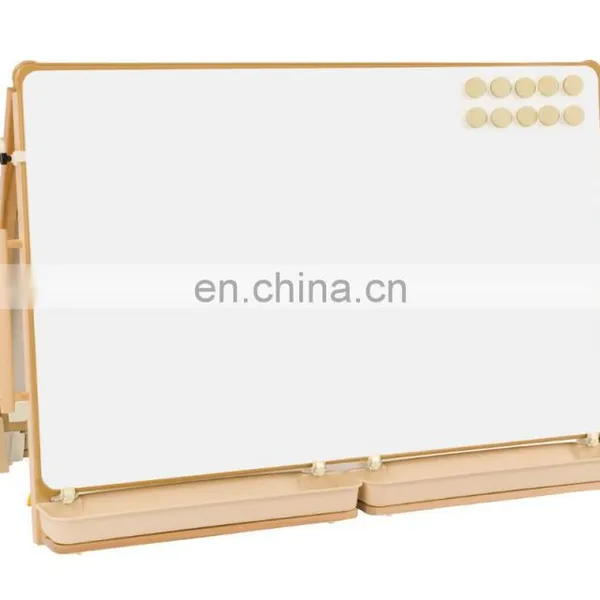Pinewood Easel Double Side Drawing Board Adjustable Wooden Easel Stand photo-4