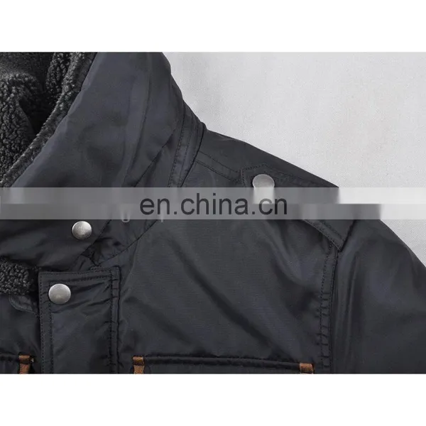 Men Varsity Winter Jacket of China Garment Factory Extreme Winter Jackets Custom Life Jackets photo-5