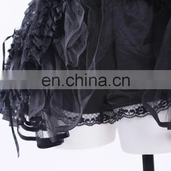 Gothic Short Lolita Tutu Skirt With Shorts photo-3