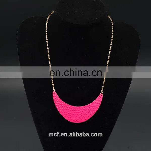 Wholesale Crystal Diamond Rhinestone Fashion Pendant Necklace MCB-0039 photo-2