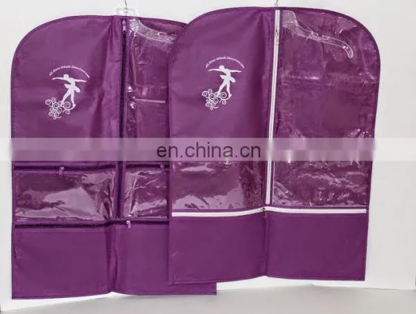 Customized Logo Non Woven Wedding Dress Garment Bag Wholesale photo-2