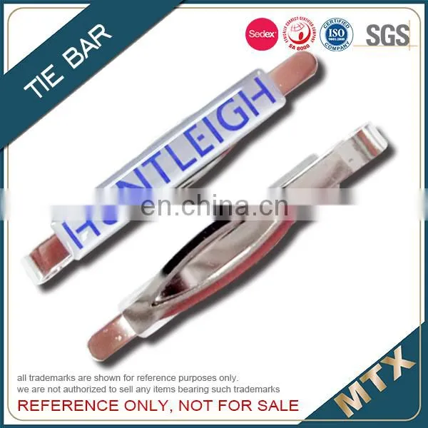 Copper Stamped Soft Enamel Tie Bar Manufacturer photo-4