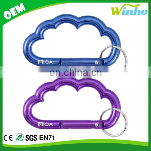 Winho Laser Engraved Cloud Shaped Carabiner photo-4